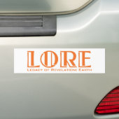 LORE Bumpersticker (Op auto)