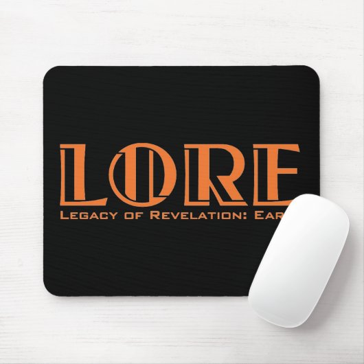 LORE Mousepad, zwart Muismat (Met muis)