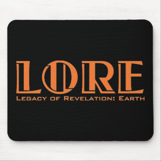 LORE Mousepad, zwart Muismat