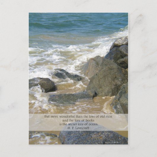Lore of Ocean Newport Beach Ansichten Briefkaart (Voorkant)