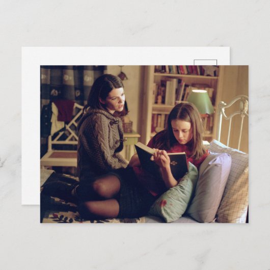 Lorelai en Rory in slaapkamer Briefkaart (Voorkant / Achterkant)