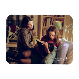Lorelai en Rory in slaapkamer Magneet