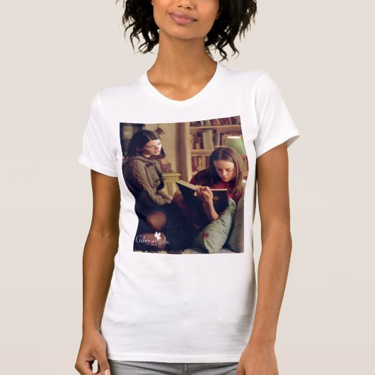 Lorelai en Rory in slaapkamer T-shirt (Voorkant)