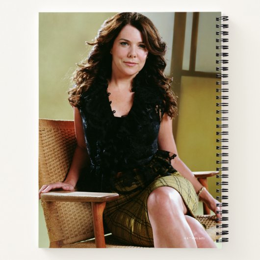 Lorelai Gilmore Portrait Notitieboek (Achterkant)