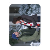 Lorelai & Luke Holding Hands in de sneeuw Magneet (Verticaal)