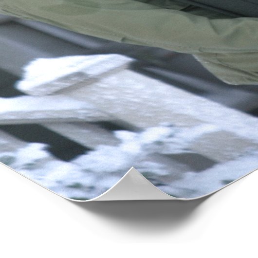 Lorelai & Luke Holding Hands in de sneeuw Poster (Hoek)