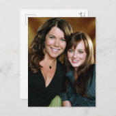 Lorelai & Rory Close-up-portret Briefkaart (Voorkant / Achterkant)