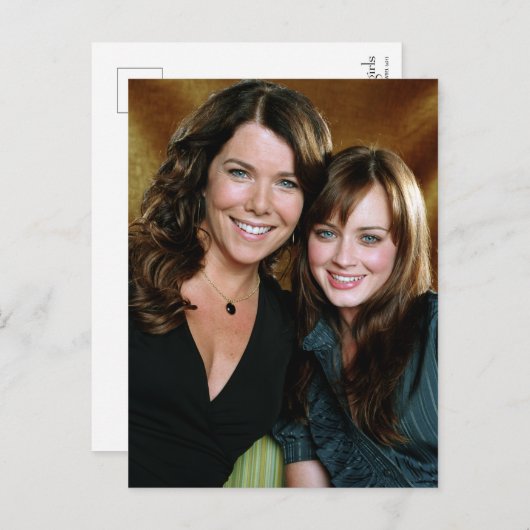 Lorelai & Rory Close-up-portret Briefkaart (Voorkant / Achterkant)