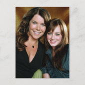 Lorelai & Rory Close-up-portret Briefkaart (Voorkant)