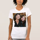 Lorelai & Rory Close-up-portret T-shirt (Voorkant)