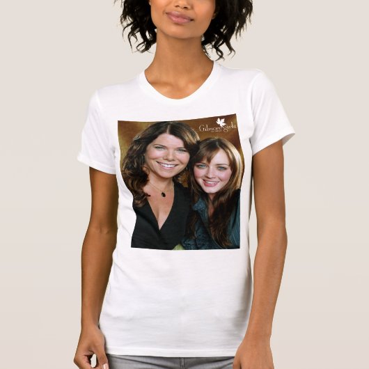 Lorelai & Rory Close-up-portret T-shirt (Voorkant)