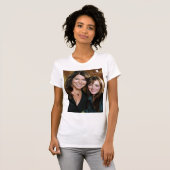 Lorelai & Rory Close-up-portret T-shirt (Voorkant volledig)