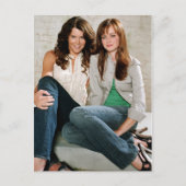 Lorelai & Rory Sitting Portrait Briefkaart (Voorkant)