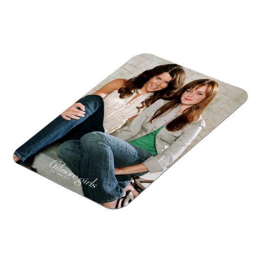 Lorelai & Rory Sitting Portrait Magneet (Linkerzijde)