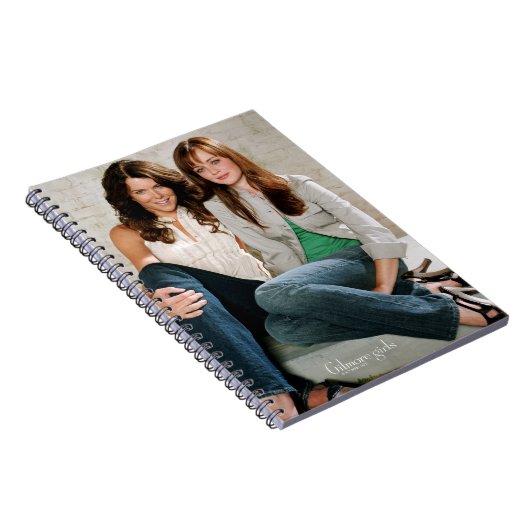 Lorelai & Rory Sitting Portrait Notitieboek (Rechterzijde)