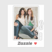 Lorelai & Rory Sitting Portrait Sticker (Vel)