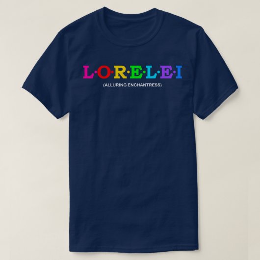 Lorelei Alluring Enchantress 1 T-shirt (Design voorkant)
