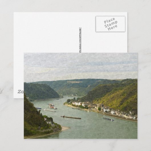 Lorelei Briefkaart (Voorkant / Achterkant)