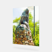 Lorelei Rijn Rivier Standbeeld Schilder Effect Acryl Bord (Hoek)