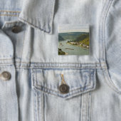 Lorelei Vierkante Button 5,1 Cm (In situ)