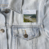 Lorelei Vierkante Button 5,1 Cm (In situ)