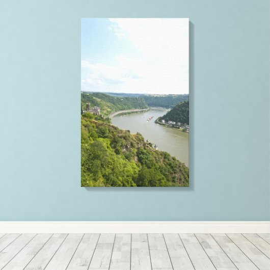 Loreley Canvas Afdruk (Insitu (Houten vloer))