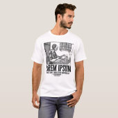 Lorem Ipsum Filosoof T-shirt (Voorkant volledig)