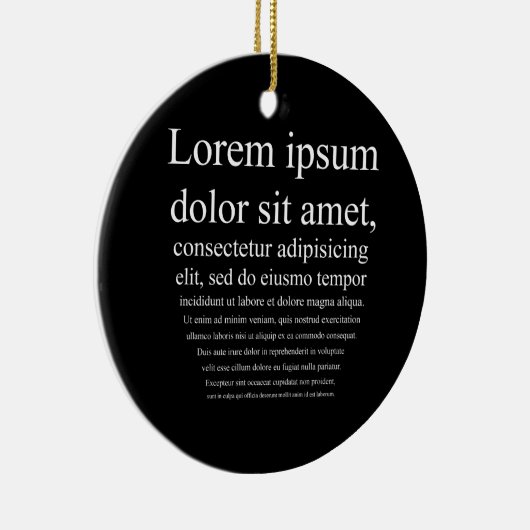 Lorem Ipsum Keramisch Ornament (Rechts)