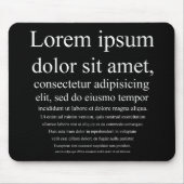 Lorem Ipsum Muismat (Voorkant)