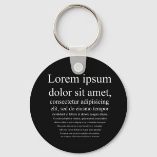 Lorem Ipsum Sleutelhanger