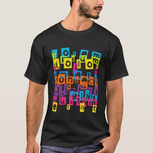 Lorem Ipsum T-shirt (Voorkant)