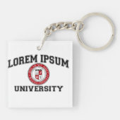Lorem Ipsum University College Alumni Dummy Latijn Sleutelhanger (Achterkant)