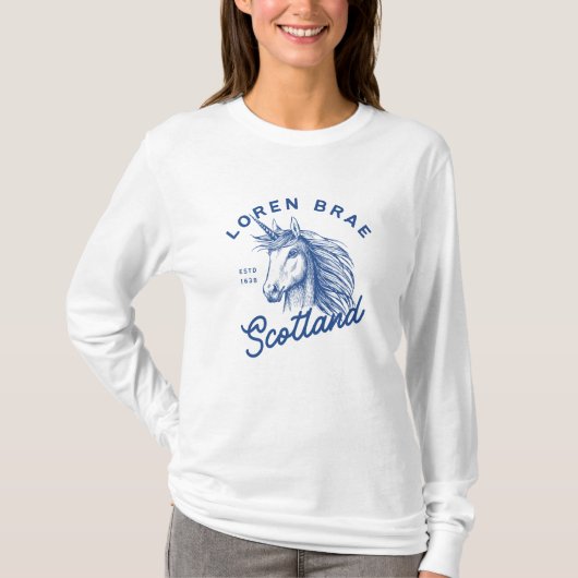 Loren Brae Unicorn T-shirt (Voorkant)
