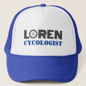 Loren Mountain Biker Trucker Hat Trucker Pet (Voorkant)
