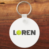 Loren Tennis Sleutelhanger (Voorkant)