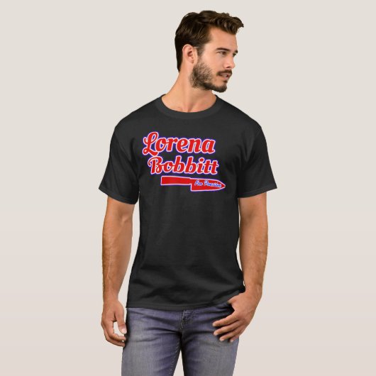 Lorena Bobbitt for President Classic T-shirt (Voorkant volledig)
