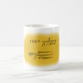 Lorentz-contractie Koffiemok (Center)