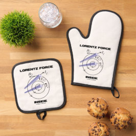 Lorentz Force Inside Electromagnetism Humor Ovenwant & Pannenlap Set