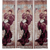 Lorenzaccio, Alphonse Mucha, Sarah Bernhardt, thea Douchegordijn (Voorkant)