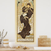 Lorenzaccio door Alphonse Mucha Poster (Keuken)