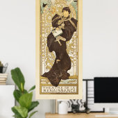 Lorenzaccio door Alphonse Mucha Poster (Thuiskantoor)