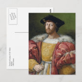 Lorenzo de' Medici Briefkaart (Voorkant / Achterkant)