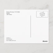 Lorenzo de' Medici Briefkaart (Achterkant)