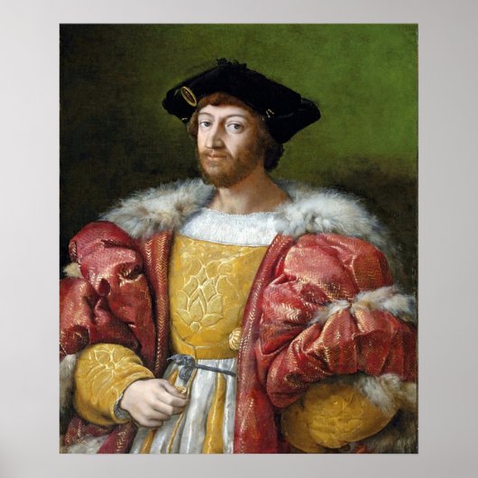 Lorenzo de Medici - Raphael - c1518 Poster (Voorkant)