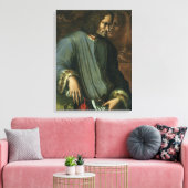 Lorenzo de Medici 'The Magnificent' Canvas Afdruk (Insitu (Woonkamer))