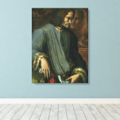 Lorenzo de Medici 'The Magnificent' Canvas Afdruk (Insitu (Houten vloer))