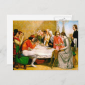 Lorenzo en Isabella door John Everett Millais Briefkaart (Voorkant / Achterkant)