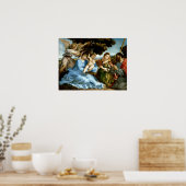 Lorenzo Lotto Madonna en Child met heiligen Poster (Keuken)