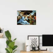 Lorenzo Lotto Madonna en Child met heiligen Poster (Thuiskantoor)