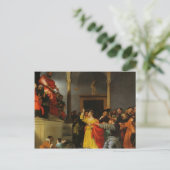 Lorenzo Lotto-St. Lucia voor de rechters Briefkaart (Staand voorkant)